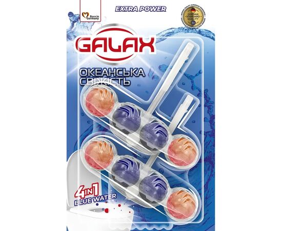 Туалетный блок Galax Океанская свежесть 2 х 55 г (4823128005407)