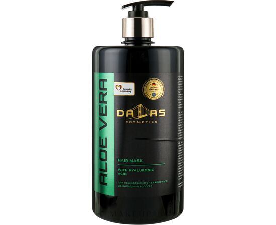 Маска для волосся Dalas Cosmetics Aloe Vera З гіалуроновою кислотою та соком алое 900 мл (4823128000105)