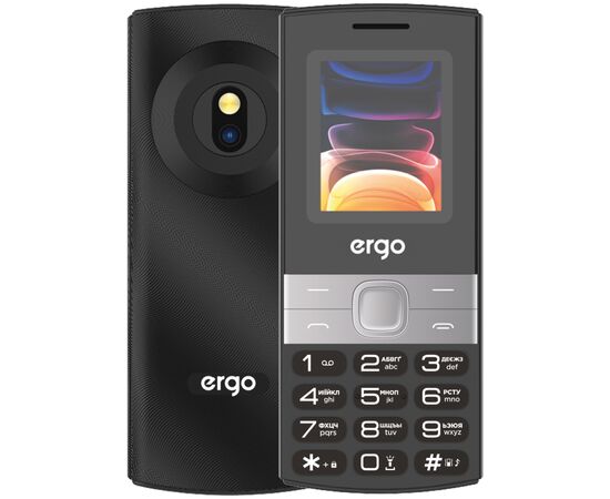 Мобильный телефон Ergo B185 Black