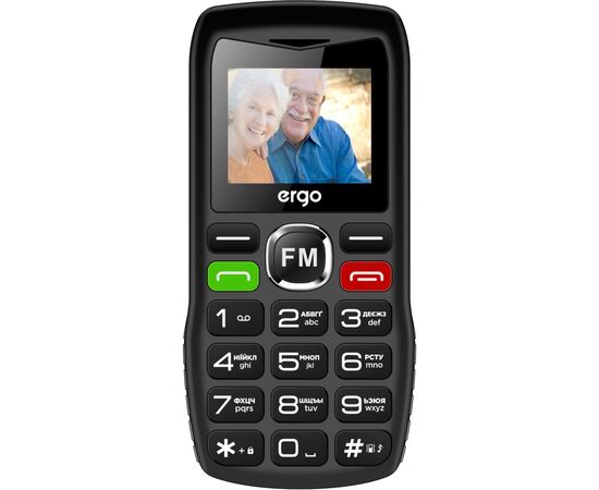 Мобильный телефон Ergo R182 Black, изображение 2
