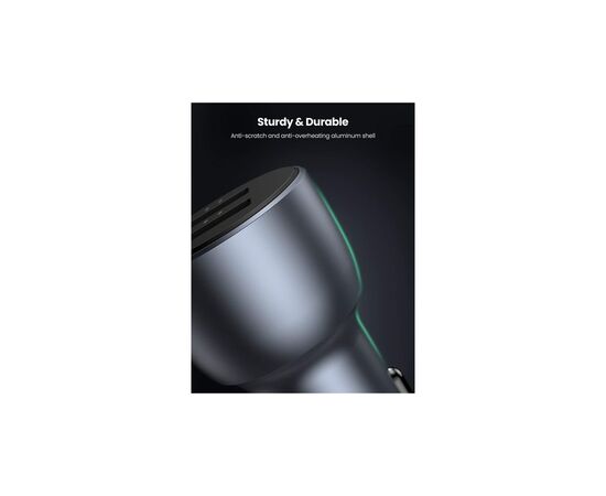 Зарядное устройство UGREEN 2xUSB QC3.0 36W Car Charger CD213 Dark Blue (10144), изображение 7