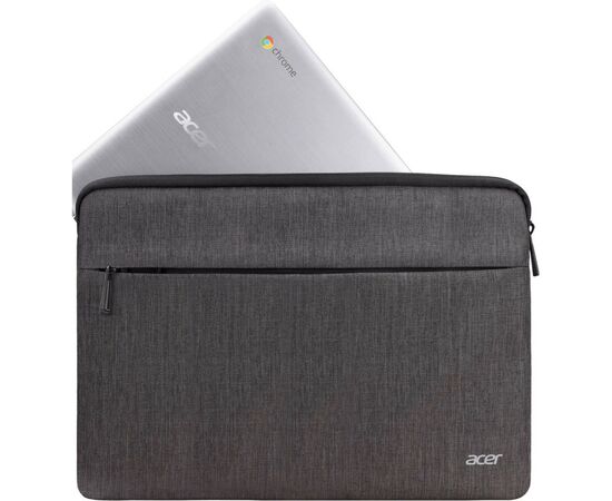 Чехол для ноутбука Acer 15" PROTECTIVE SLEEVE DUAL Grey (NP.BAG1A.293*), изображение 3