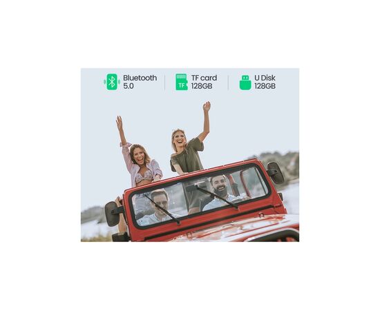 FM модулятор Ugreen CD229 Bluetooth Car Charger (5.0+PD+QC3.0+USB Flash Drive+TF (CD229), изображение 4