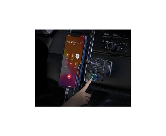 FM модулятор Ugreen CD229 Bluetooth Car Charger (5.0+PD+QC3.0+USB Flash Drive+TF (CD229), изображение 5