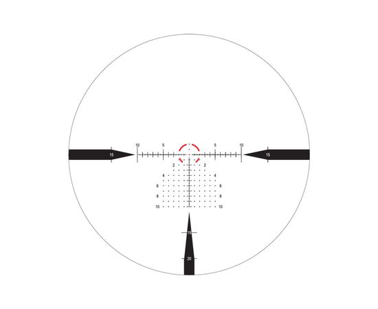 Оптический прицел Nightforce ATACR 1-8x24 F1 0.1Mil сітка FC-DMX з підсвічуванням. Dark Earth (C672), изображение 6