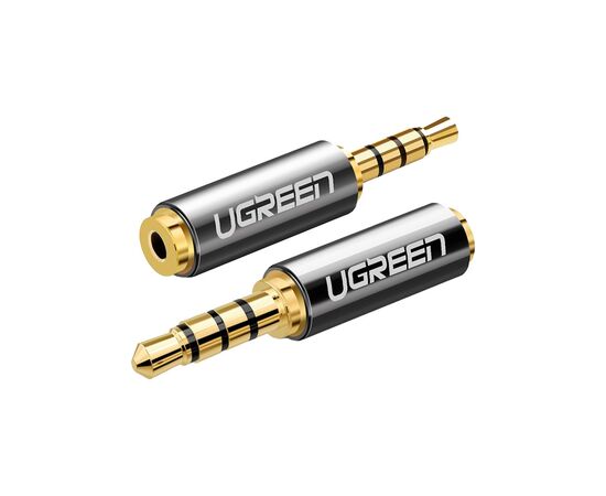 Переходник 3.5mm M to 2.5mm F black UGREEN (20502)