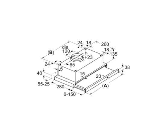 Вытяжка кухонная Bosch DFT63CA51T, изображение 2