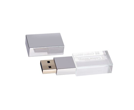 USB флеш накопичувач ColorWay 64GB ColorWay Crystal USB 3.0 (CW-USBCL64), зображення 4
