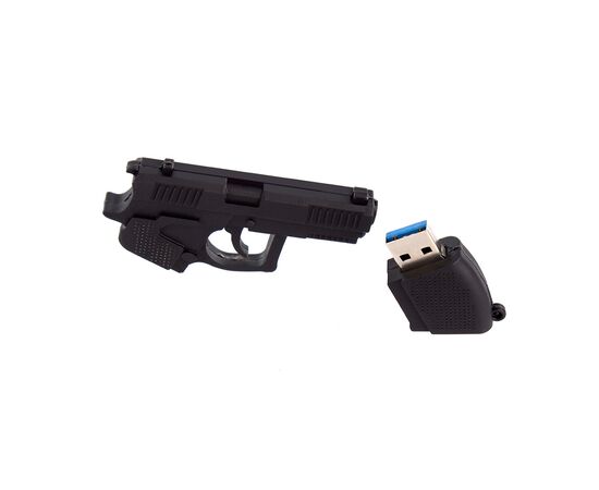 USB флеш накопитель ColorWay Pistol 32 GB 3.0 Black (CW-USBPL32), изображение 6