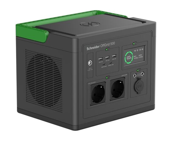 Зарядна станція Schneider Electric 500, 517Wh (PPS500-GR), зображення 2