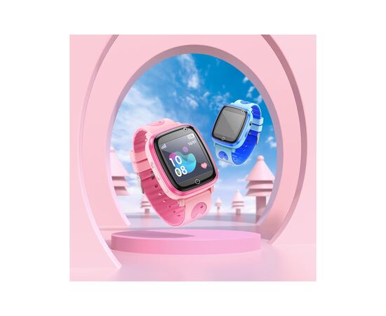 Смарт-часы HOCO Y100 children watch with call function Pink (6942007625647), изображение 4