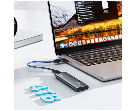 Карман внешний Essager SSD M.2 Navy Dual Protocols Hard Drive (EYPSN-XJ0G-Z), изображение 4