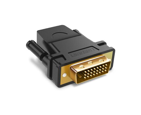 Переходник DVI 24+1 M to HDMI F black UGREEN (20124)
