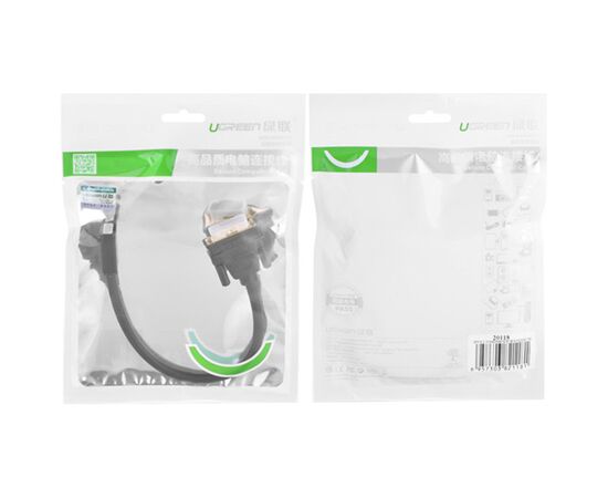 Переходник DVI M to HDMI F 0.22m black UGREEN (20118), изображение 3