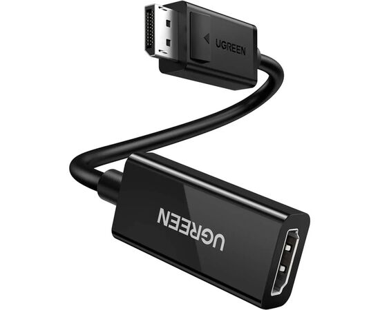 Переходник Display Port M to HDMI F 4K60Hz black UGREEN (70694)