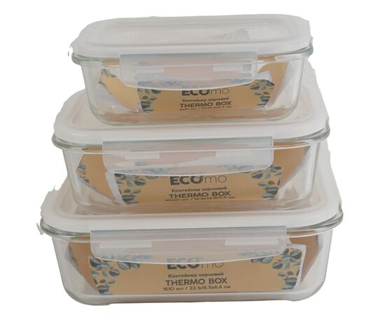 Пищевой контейнер Ecomo Thermo Box прямокутний 1030 мл (3RC0100-LL), изображение 2