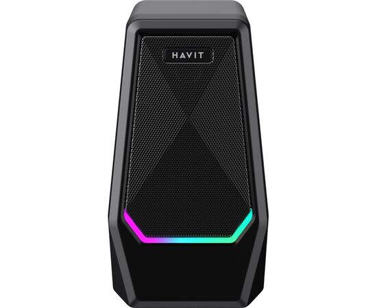 Акустическая система Havit SK768 USB RGB Black (6939119042585), изображение 5