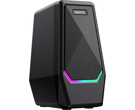 Акустическая система Havit SK768 USB RGB Black (6939119042585), изображение 7
