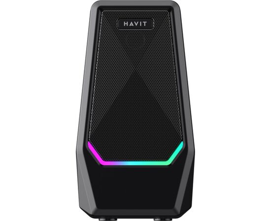 Акустическая система Havit SK768 USB RGB Black (6939119042585), изображение 8