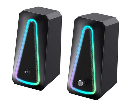 Акустическая система Havit HV-SK208 PRO USB RGB Black (6939119052256)