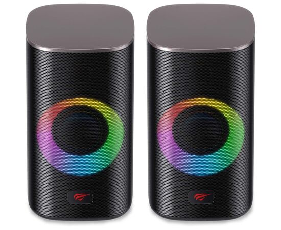 Акустическая система Havit HV-SK212SE USB RGB Black (6939119080501), изображение 3