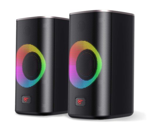 Акустическая система Havit HV-SK212SE USB RGB Black (6939119080501)