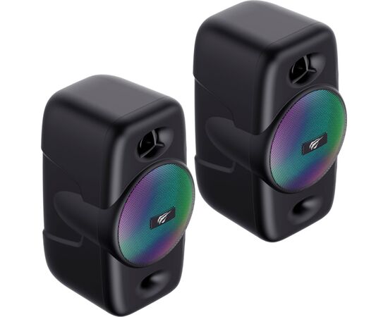Акустическая система Havit HV-SK213 USB RGB Black (6939119073060), изображение 3