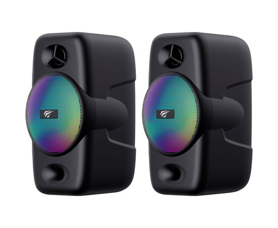 Акустическая система Havit HV-SK213 USB RGB Black (6939119073060), изображение 4