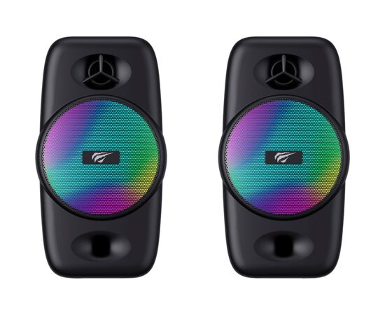 Акустическая система Havit HV-SK213 USB RGB Black (6939119073060)