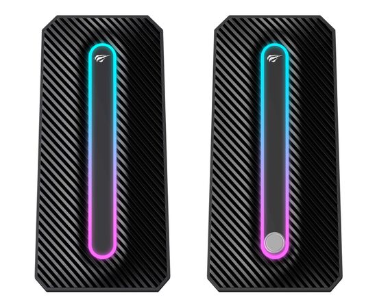 Акустическая система Havit HV-SK216 USB RGB Black (6939119052249), изображение 2