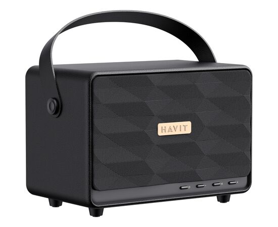 Акустическая система Havit SK907BT Classic II SE 30W Black (6939119042219), изображение 5
