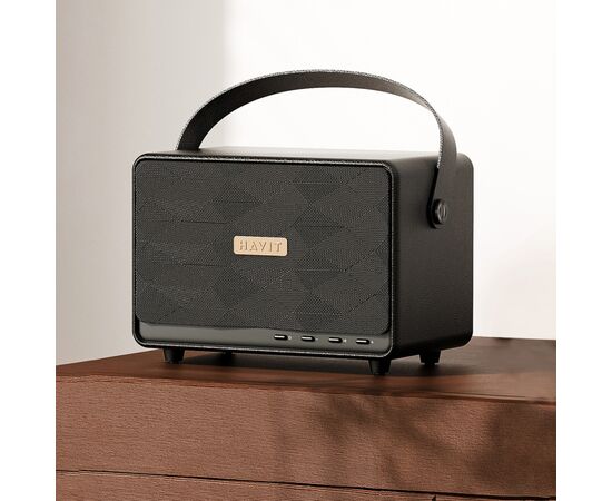 Акустическая система Havit SK907BT Classic II SE 30W Black (6939119042219), изображение 6