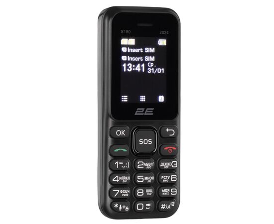 Мобильный телефон 2E S180 2024 Black (694743653885), изображение 8