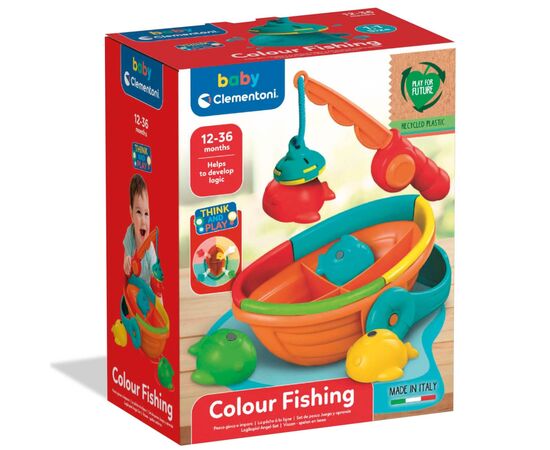 Развивающая игрушка Clementoni Colour Fishing (17513), изображение 2