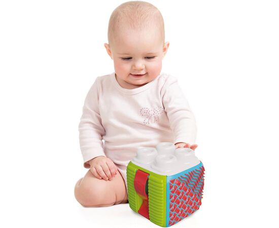 Развивающая игрушка Clementoni Sensory Cube, серия Soft Clemmy (17902), изображение 4