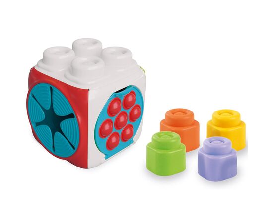 Развивающая игрушка Clementoni Sensory Cube, серия Soft Clemmy (17902)