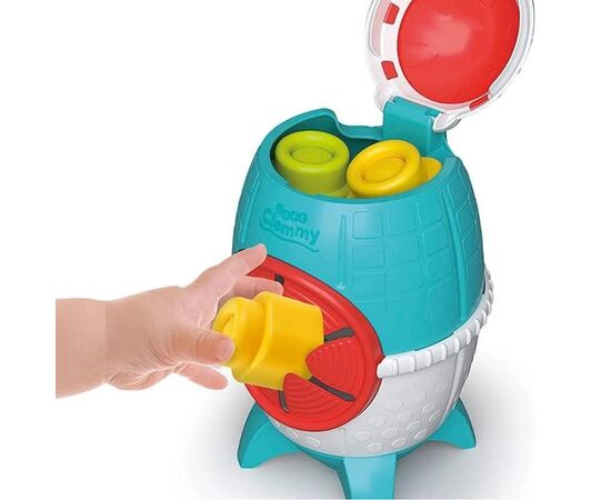 Развивающая игрушка Clementoni Space Rocket, серия Soft Clemmy (17806), изображение 3