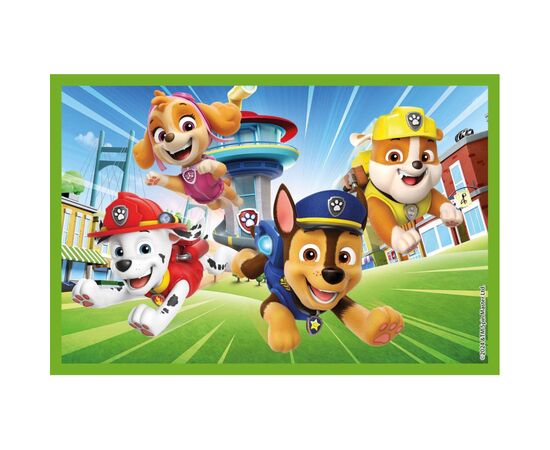 Кубики Clementoni пазл Paw Patrol, 6 элементов (40658), изображение 3