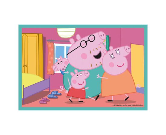 Кубики Clementoni пазл Peppa Pig, 6 элементов (40659), изображение 4