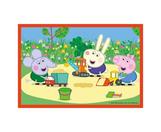Кубики Clementoni пазл Peppa Pig, 6 элементов (40659), изображение 5