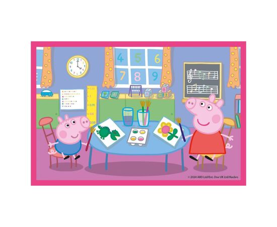 Кубики Clementoni пазл Peppa Pig, 6 элементов (40659), изображение 6