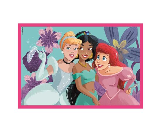 Кубики Clementoni пазл Princess, 6 элементов (40660), изображение 8