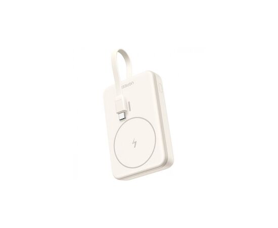 Батарея универсальная Ugreen 10000mAh 20W Magnetic Wireless Build-in USB-C Cable (PB760) (35341B), изображение 2