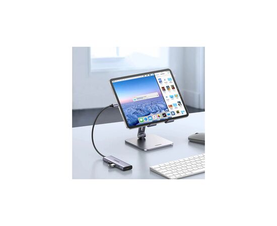 Порт-репликатор Ugreen Dock CM511 5in1 USB3.1 Type-C --> HDMI 60Hz/3xUSB-А 3.0/Type-C/PD 100W (15597), изображение 4