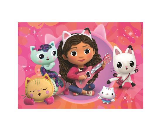 Пазл Clementoni 2 в 1 Gabby`s Dollhouse, 2 по 20 элементов (24802), изображение 3