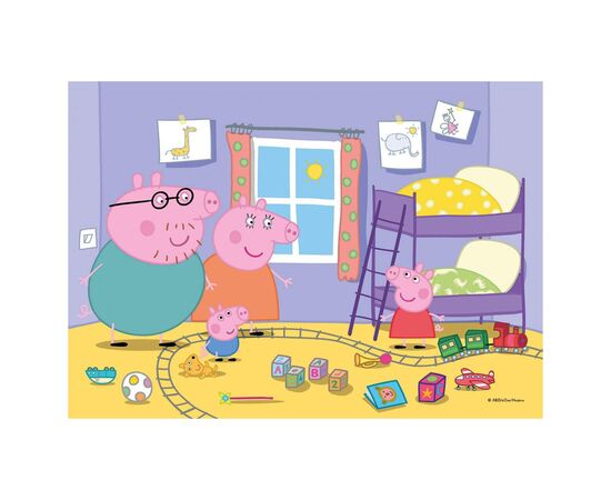 Пазл Clementoni 2 в 1 Peppa Pig, 2 по 20 елементів (24778), зображення 2