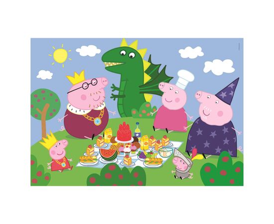 Пазл Clementoni 2 в 1 Peppa Pig, 2 по 20 елементів (24778), зображення 3