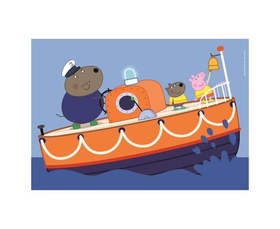 Пазл Clementoni 2 в 1 Peppa Pig, 2 по 20 елементів (24797), зображення 4