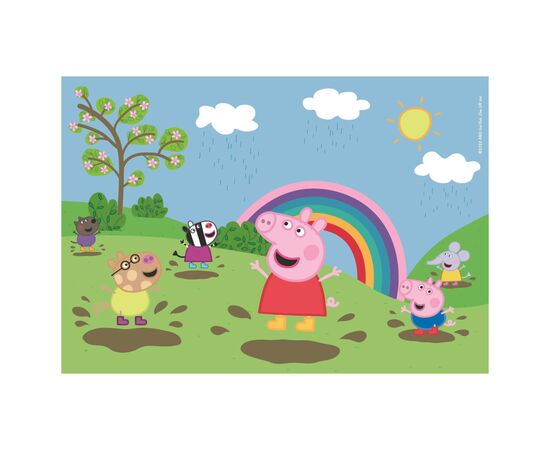 Пазл Clementoni 2 в 1 Peppa Pig, 2 по 60 елементів (21622), зображення 3