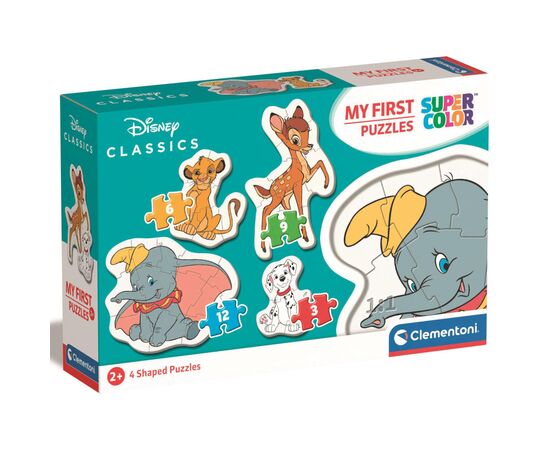 Пазл Clementoni 4 в 1 Disney Animals, серия «My First Puzzles (20806)
